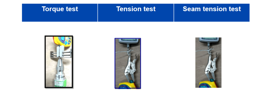 Physical and mechanical requirement - Abuse test