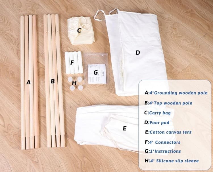 Regular Package way for Teepee