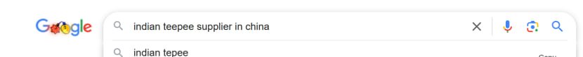 google search